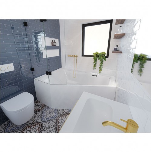 Акриловая ванна RIHO RETHINK SPACE 170x90 R FALL, B113006005