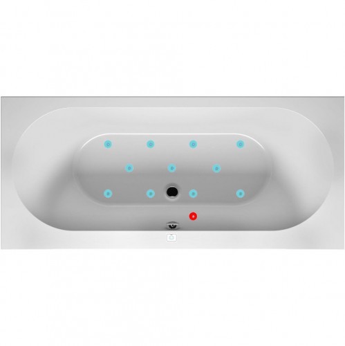 Гидромассажная ванна RIHO CAROLINA AIR 180x80