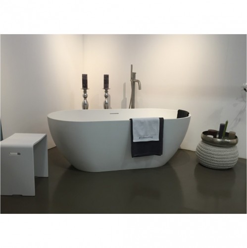 Ванна из искусственного мрамора Solid Surface Riho Bilbao 170x80 белая B118001105