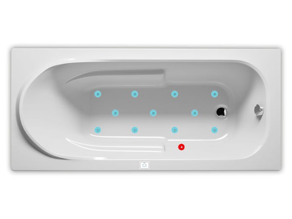 Гидромассажная ванна RIHO COLUMBIA AIR 150x75