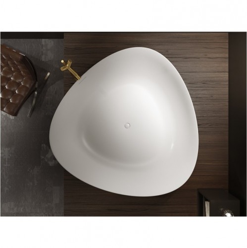 Ванна из искусственного мрамора Riho Oviedo 160x160 Frosted Smoke B125002F01