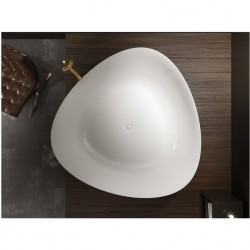 Ванна из искусственного мрамора Riho Oviedo 160x160 Frosted Smoke B125002F01