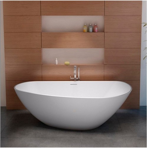 Ванна из искусственного камня Riho Granada 190x90 белая B122001105