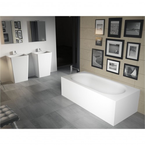 Ванна из искусственного камня Riho Madrid 180x86 белая B124001105 (BS4000500000000)