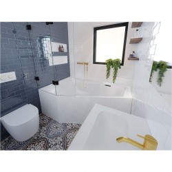 Акриловая ванна RIHO RETHINK SPACE 180x110 L FALL, B116006005