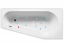 Гидромассажная ванна RIHO DELTA AIR 150x80 см L