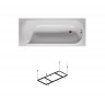 Компект акриловая ванна RIHO MIAMI 160x70, B059001005 с каркасом
