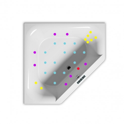 Гидромассажная ванна RIHO AUSTIN JOY 145x145