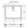 Акриловый душевой поддон Riho Davos 255 120x90 белый + панель DA6300500000000