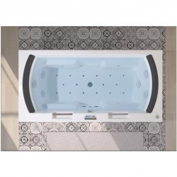 Гидромассажная ванна RIHO Lisa 180x90 см, BZ1500500000000