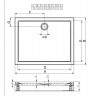 Акриловый душевой поддон Riho Davos 261 100x100 белый + панель DA6900500000000