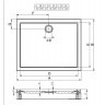 Акриловый душевой поддон Riho Davos 265 150x90 белый + панель DA0700500000000