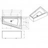 Отдельностоящая ванна RIHO STILL SMART PLUG & PLAY L 170x110, B102016005 (BD16C0500000000)