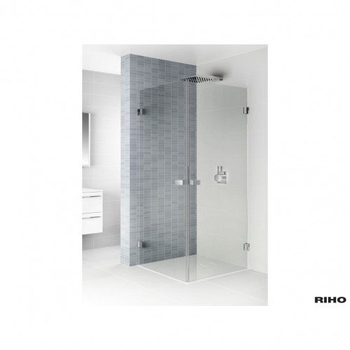 Душевой уголок RIHO SCANDIC NXT X209 100х90 см, профиль чёрный, G001105121 (GX12062B0)