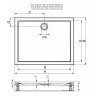 Акриловый душевой поддон Riho Davos 269 160х80 белый + панель DA8300500000000