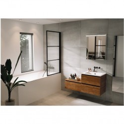 Шторка на ванну RIHO GRID  GB501 1500x 80 L, GBB5080001