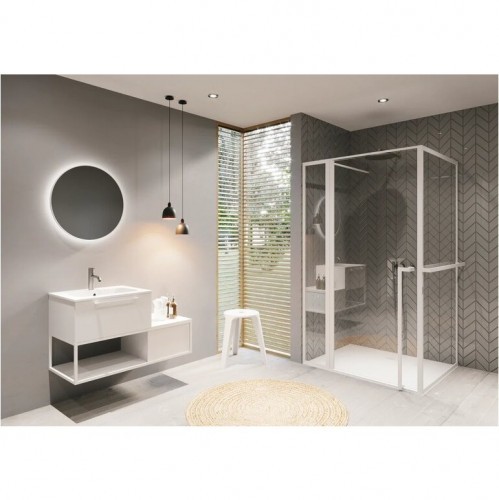 Душевой уголок RIHO SZ LUCID GD203 1200 x 1000 x 2000 WHITE, GD212W100