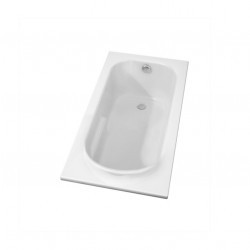 Комплект акриловая ванна RIHO COLUMBIA 150x75, B002001005 с каркасом, сливом-переливом и фронтальной панелью