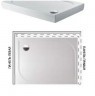Панель для душевого поддона Riho Kolping P34 L 120x80x10 333L P34005000000000