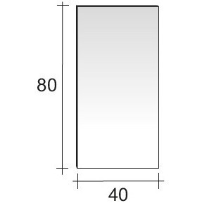 Зеркало RIHO Тип 12 40 x 80 см
