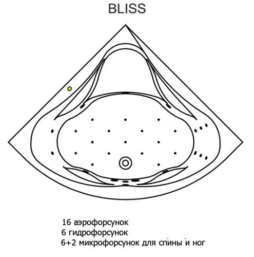 Гидромассажная ванна RIHO NEO BLISS 150x150