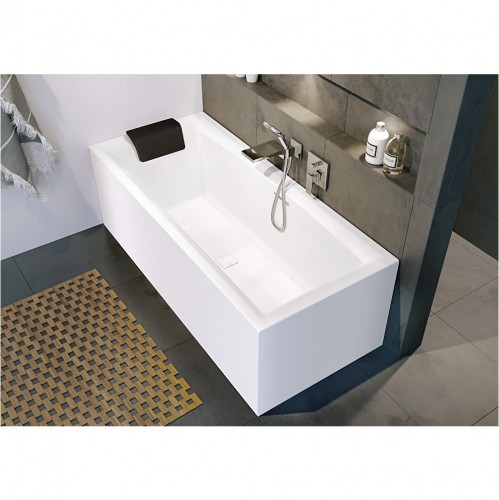Акриловая ванна RIHO STILL SQUARE - PLUG & PLAY 170x75 R, B100030005 (BD1300500000000)