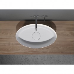 Раковина из искусственного камня SOLID SURFACE RIHO OVAL 58х35х15, W025001105 (F70028)