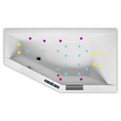 Гидромассажная ванна RIHO GETA JOY 160x90 L