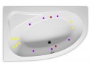 Гидромассажная ванна RIHO LYRA FLOW 153x100 R