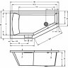 Гидромассажная ванна RIHO GETA JOY 160x90 R
