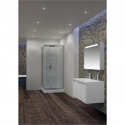 Душевой поддон из литьевого мрамора Riho Kolping DB21 90x90 белый + сифон DB2100500000000