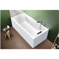Отдельностоящая ванна RIHO RETHINK CUBIC 160x70 R- PLUG &amp; PLAY, B104011005 (BD8700500000000)