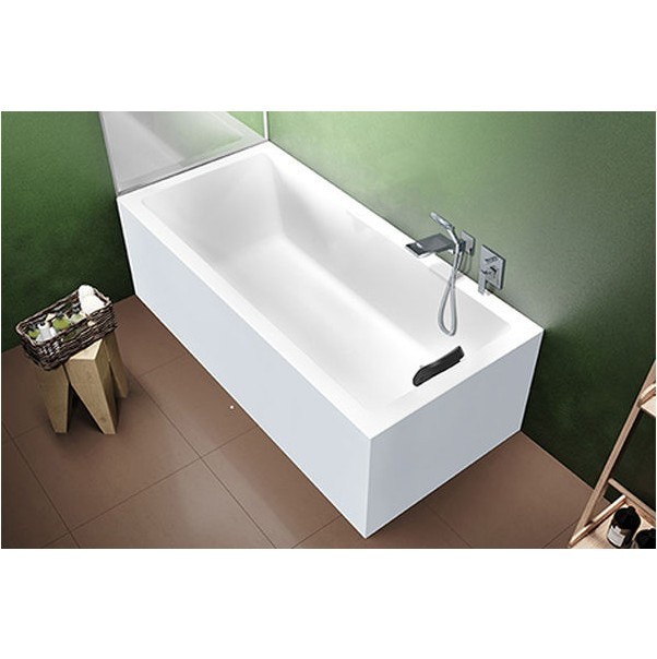 Отдельностоящая ванна RIHO RETHINK CUBIC 160x70 R-  PLUG & PLAY, B104011005 (BD8700500000000)