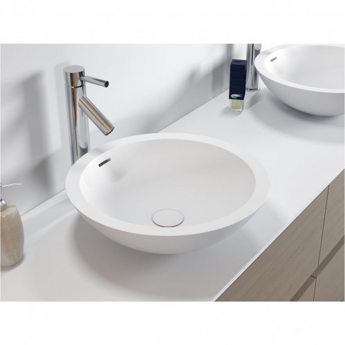 Раковина из искусственного камня SOLID SURFACE RIHO AVELA ROUND W, W016002105 (F7AN6042421114)