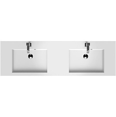 Раковина RIHO Broni 160x48 см двойная, F7BR116048122