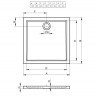 Акриловый душевой поддон Riho Zurich 242 130x80 белый DA7600500000000