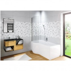 Шторка на ванну RIHO NOVIK Z108 DORADO правая, GZT94000762