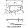 Акриловая ванна RIHO DELTA 160 RIGHT - PLUG & PLAY, B068007005 (BD4200500000000)