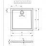 Акриловый душевой поддон Riho Zurich 244 150x80 белый DA7800500000000
