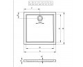 Акриловый душевой поддон Riho Zurich 244 150x80 белый DA7800500000000