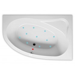 Гидромассажная ванна RIHO LYRA AIR 140x90 L