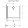 Акриловый душевой поддон Riho Zurich 246 170x80 белый DA8000500000000
