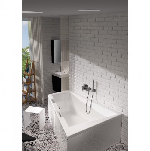 Акриловая ванна RIHO DOPPIO 180х130 см L, B034001005 (BA9100500000000)