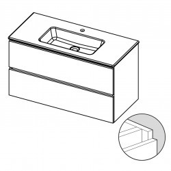 Мебель для ванной Spring Glow SET A-1 80 см, отделка под дерево