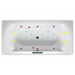 Гидромассажная ванна RIHO LIMA JOY 200x90 см
