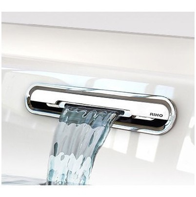 Гидромассажная ванна RIHO RETHINK CUBIC FLOW 200x90 FALL