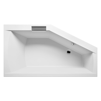 Акриловая ванна RIHO GETA 170x90 L - PLUG & PLAY, B032010005 (BD4900500000000)