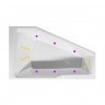 Гидромассажная ванна RIHO RETHINK SPACE FLOW 160x75 L FALL