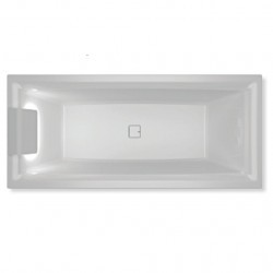 Акриловая ванна RIHO STILL SQUARE 180x80 L LED FALL, B099034005