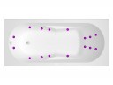 Гидромассажная ванна RIHO LAZY FLOW 180x80 LEFT